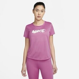 Nike Women yoga tee size S DX0095-665